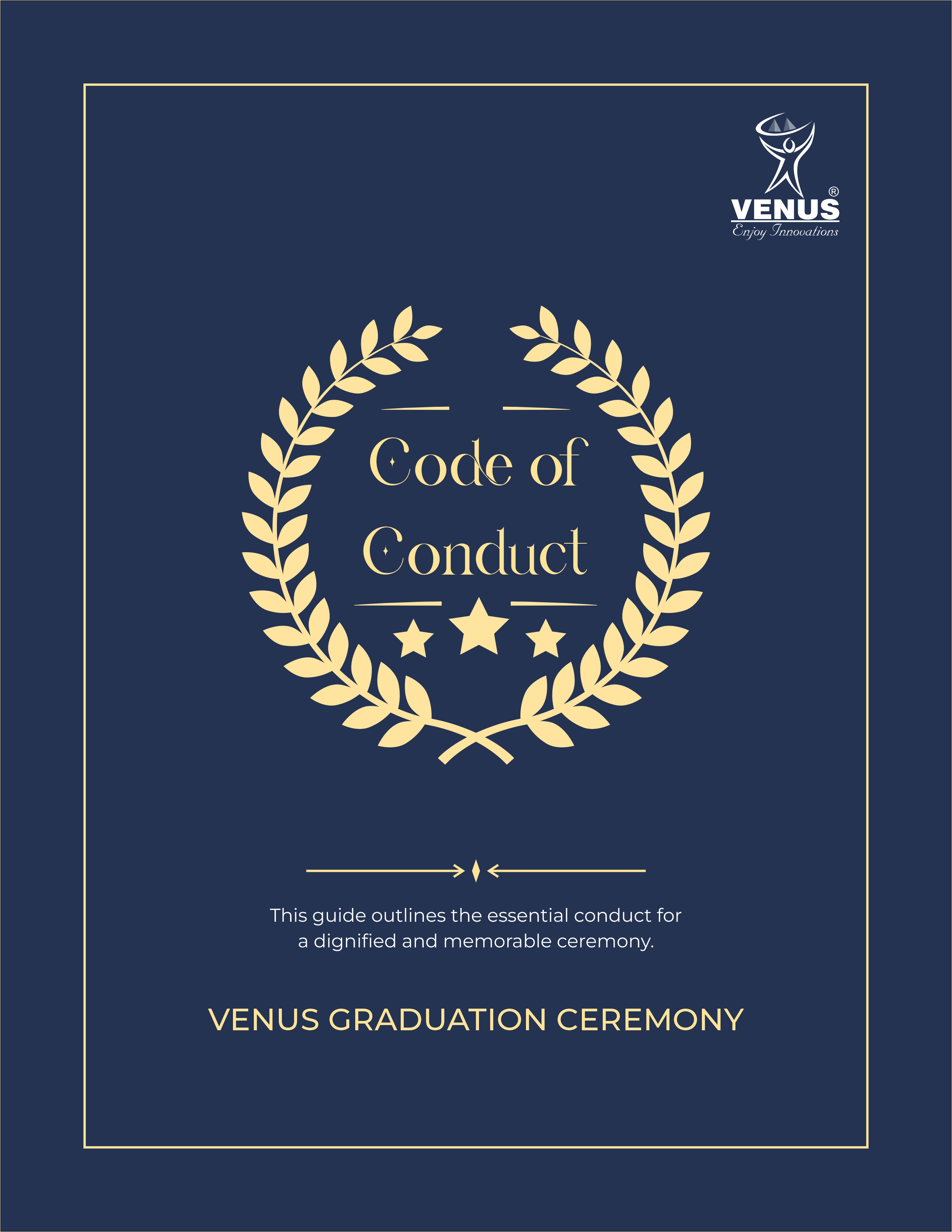 Cover for Venus Graduation Code of Conduct
